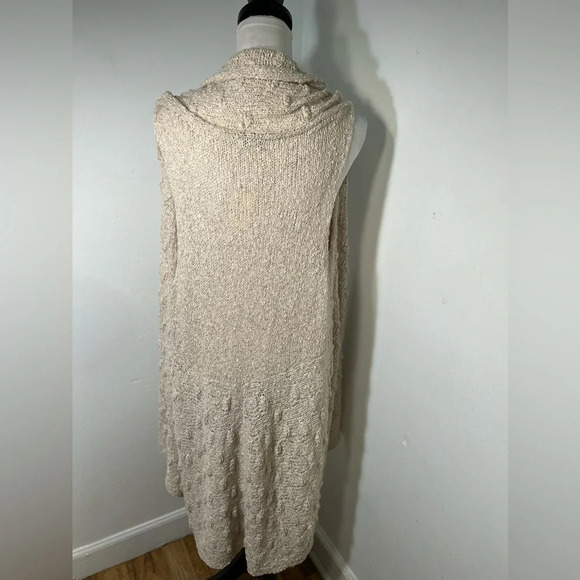 Cato, NWT, Enchanted, sz.22/24, shawl neck, asymmetrical hem,open chunky knit - Picture 2 of 11